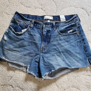 Abercrombie Curvy Love Jean Shorts